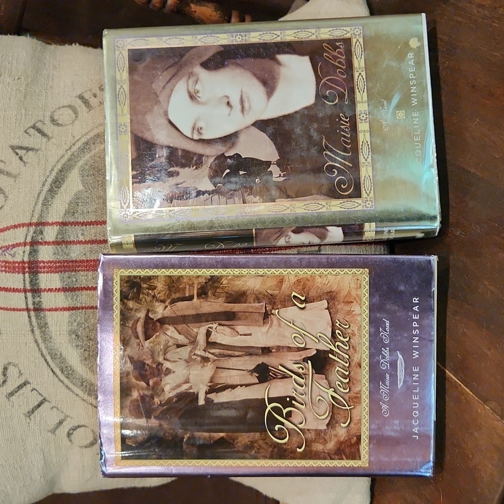 2 Book set of Maisie Dobbs Novels by Jacqueline Winspear "First Edition"